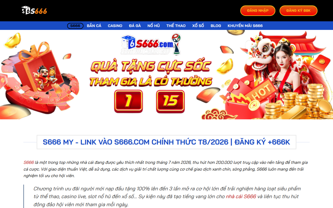 Screenshot van s666i.my
