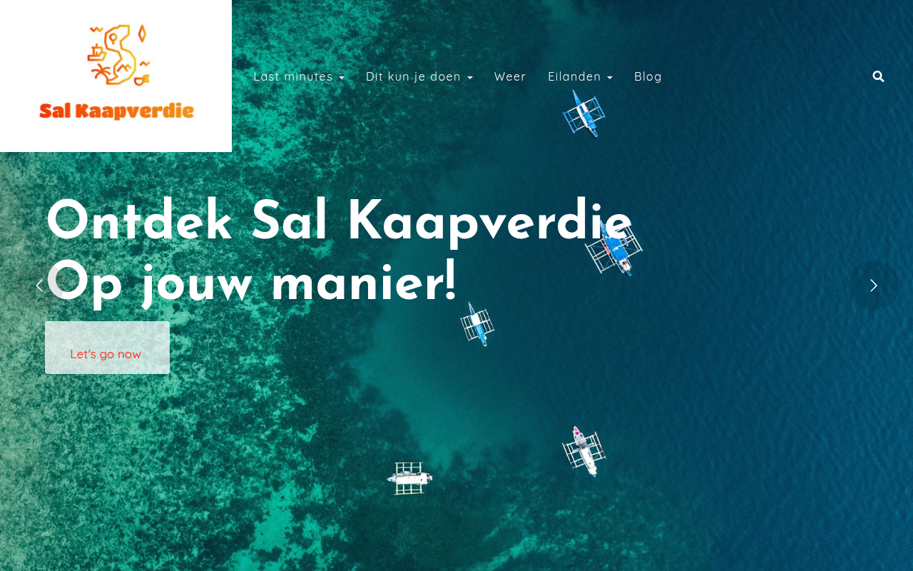 Screenshot van sal-kaapverdie.nl