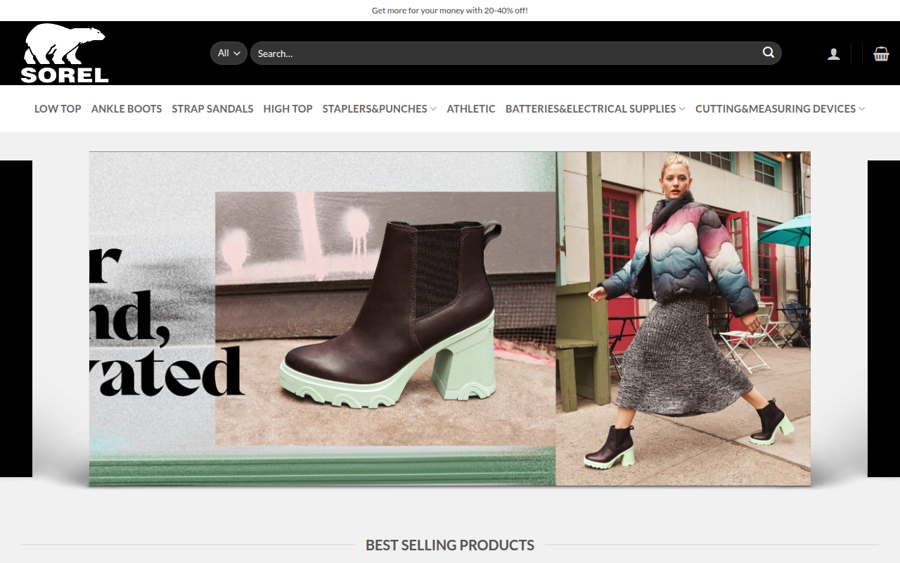 Screenshot van saleshightop.com