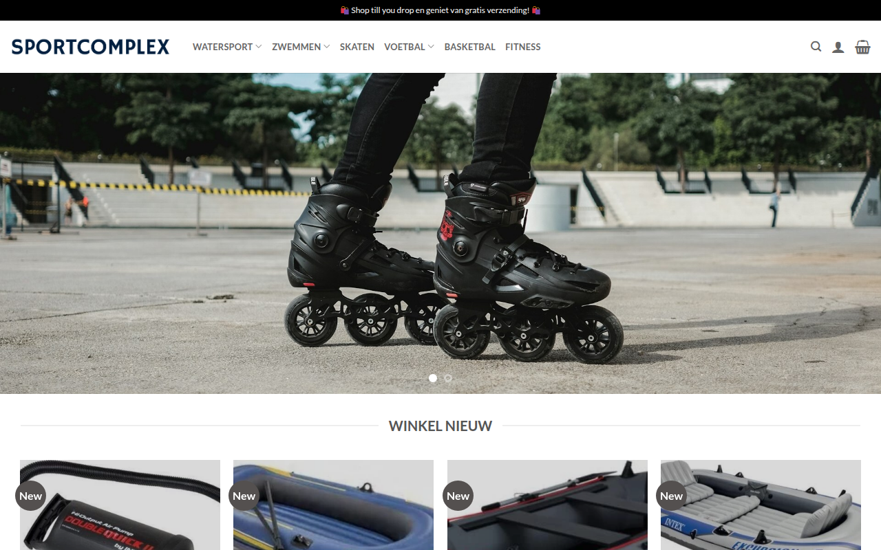 Screenshot van salesportnl.com