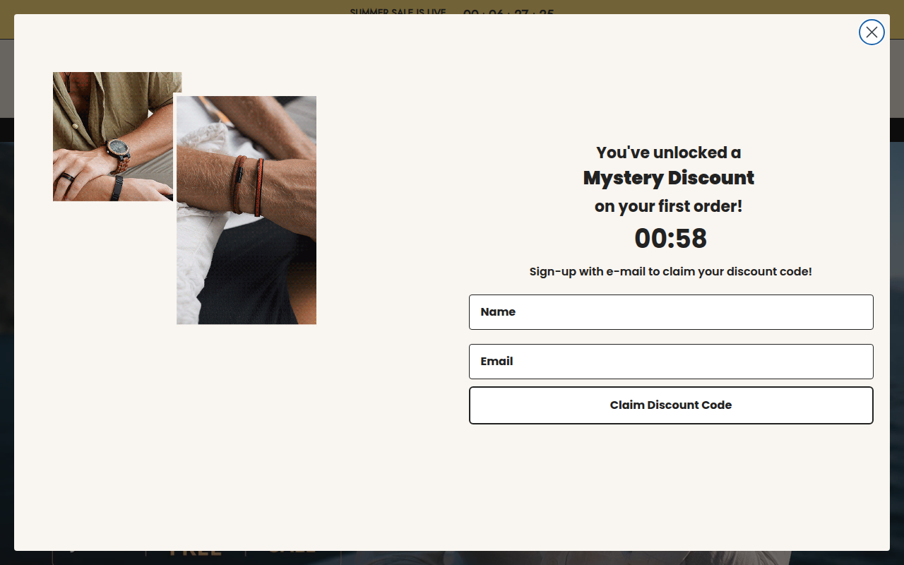 Screenshot van samosjewelry.com