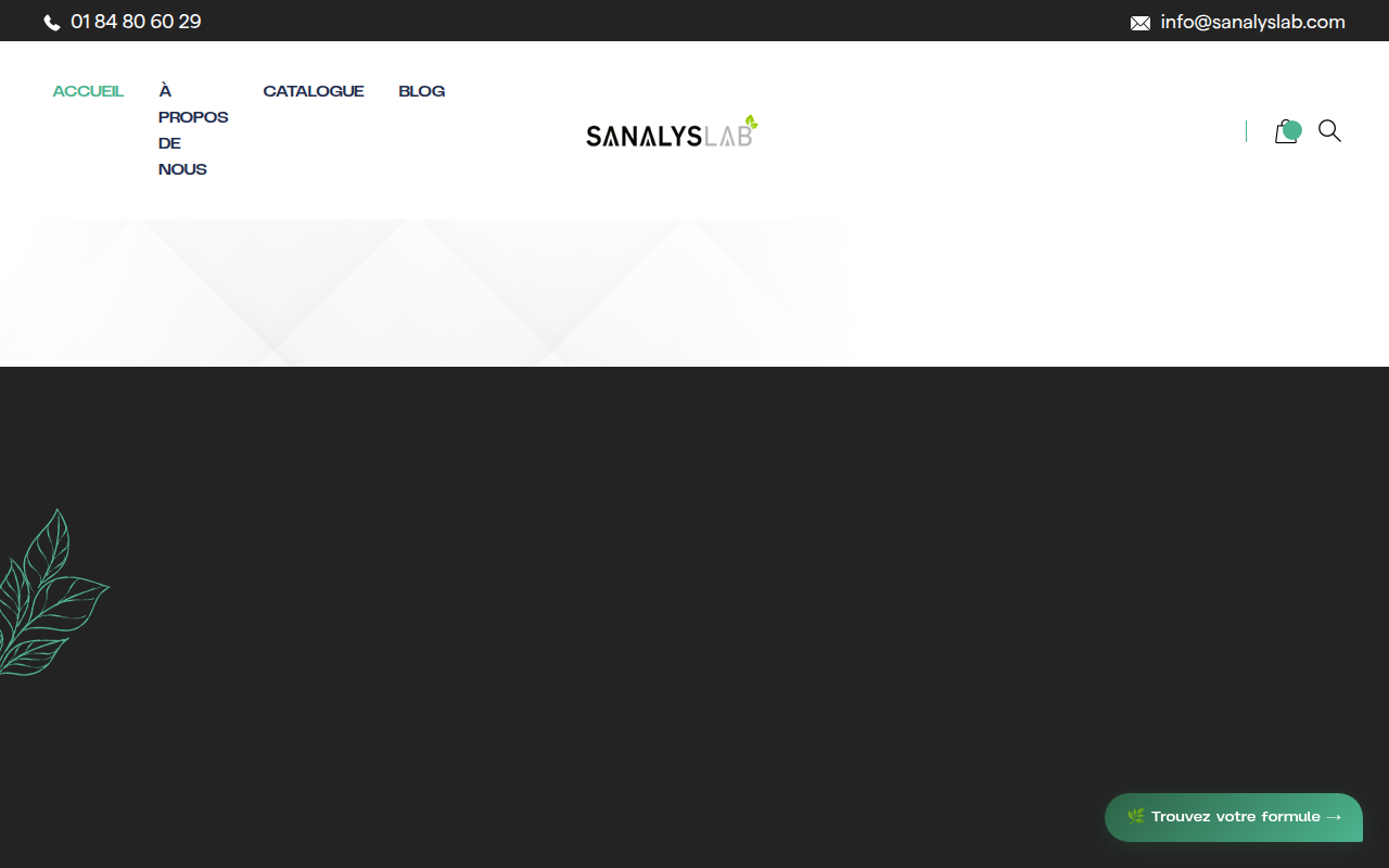 Screenshot van SanalysLab