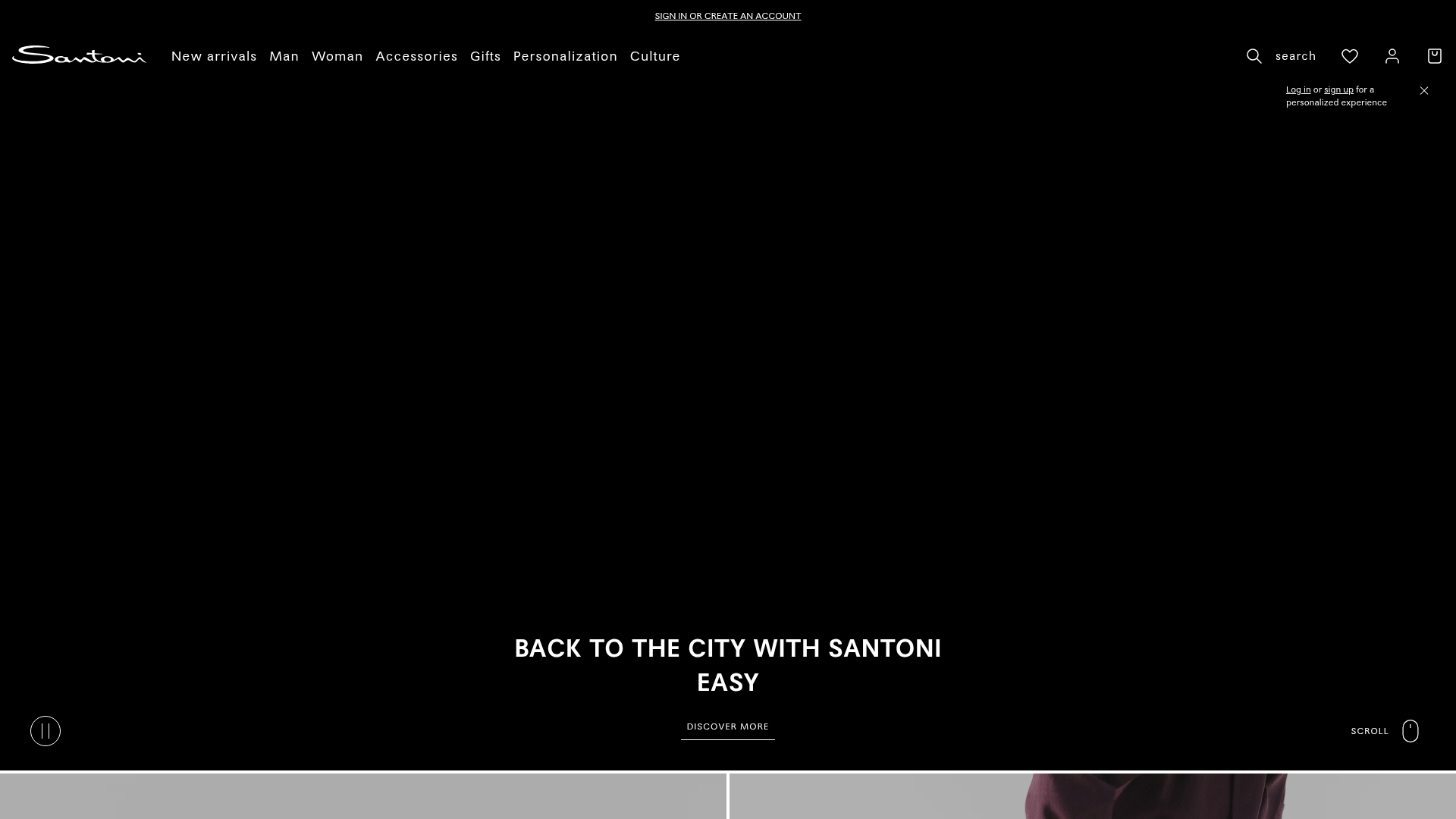 Screenshot van santonishoes.com