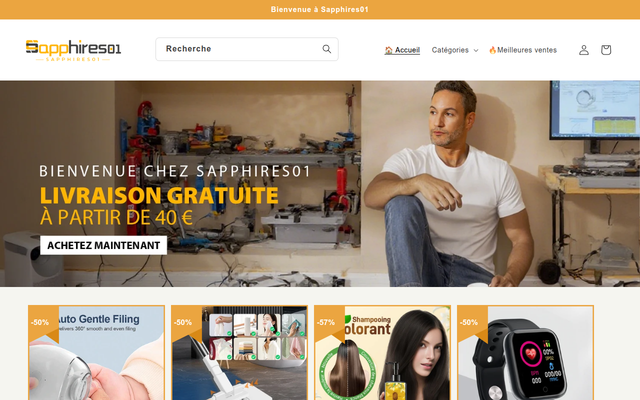 Screenshot van sapphires01.com