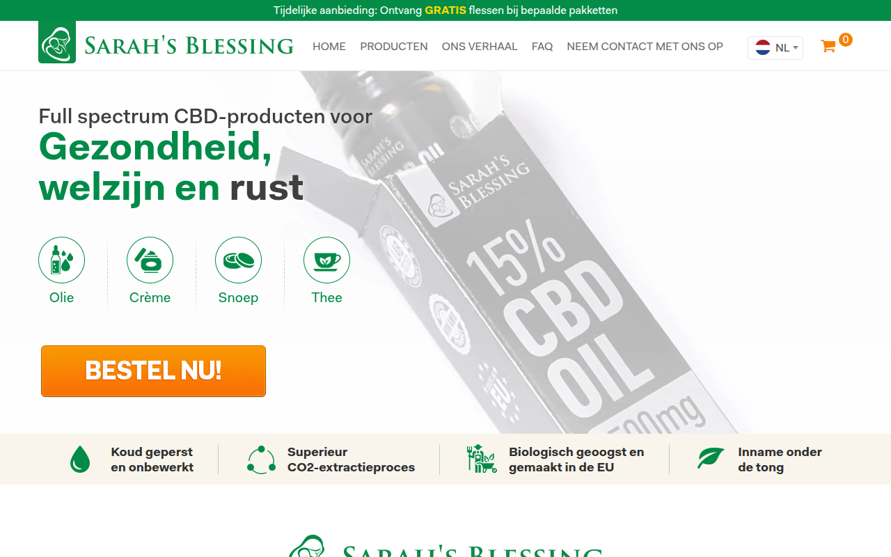 Screenshot van Sarahsblessing