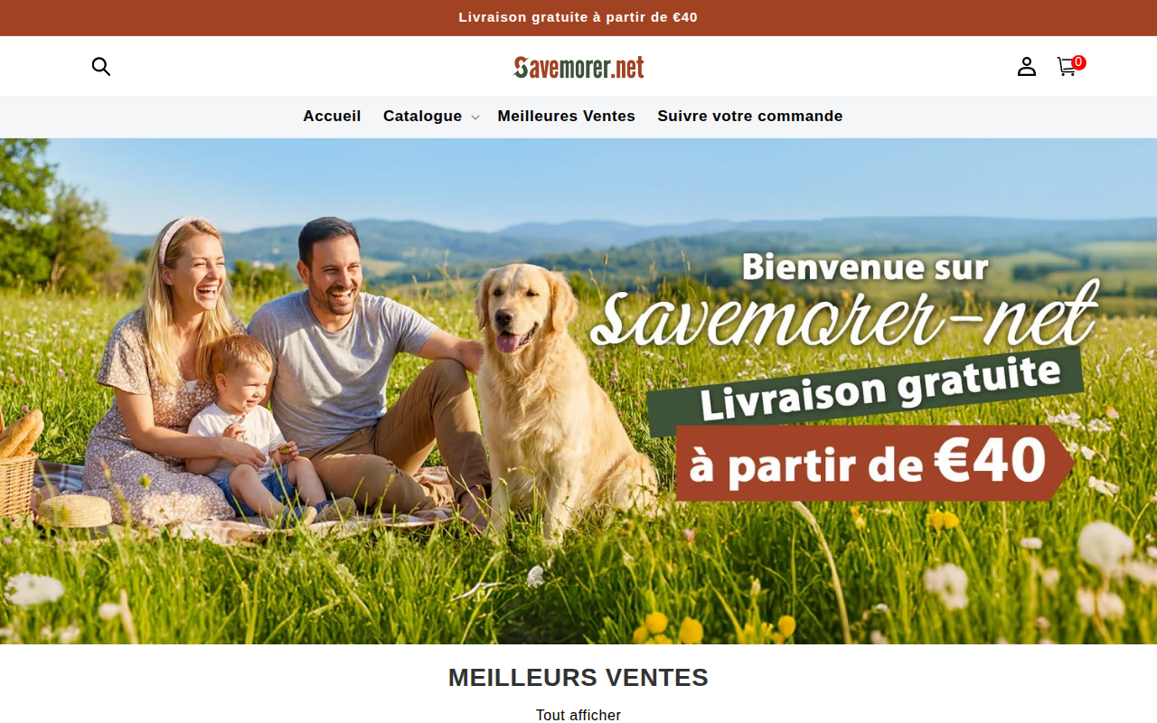 Screenshot van savemorer.net