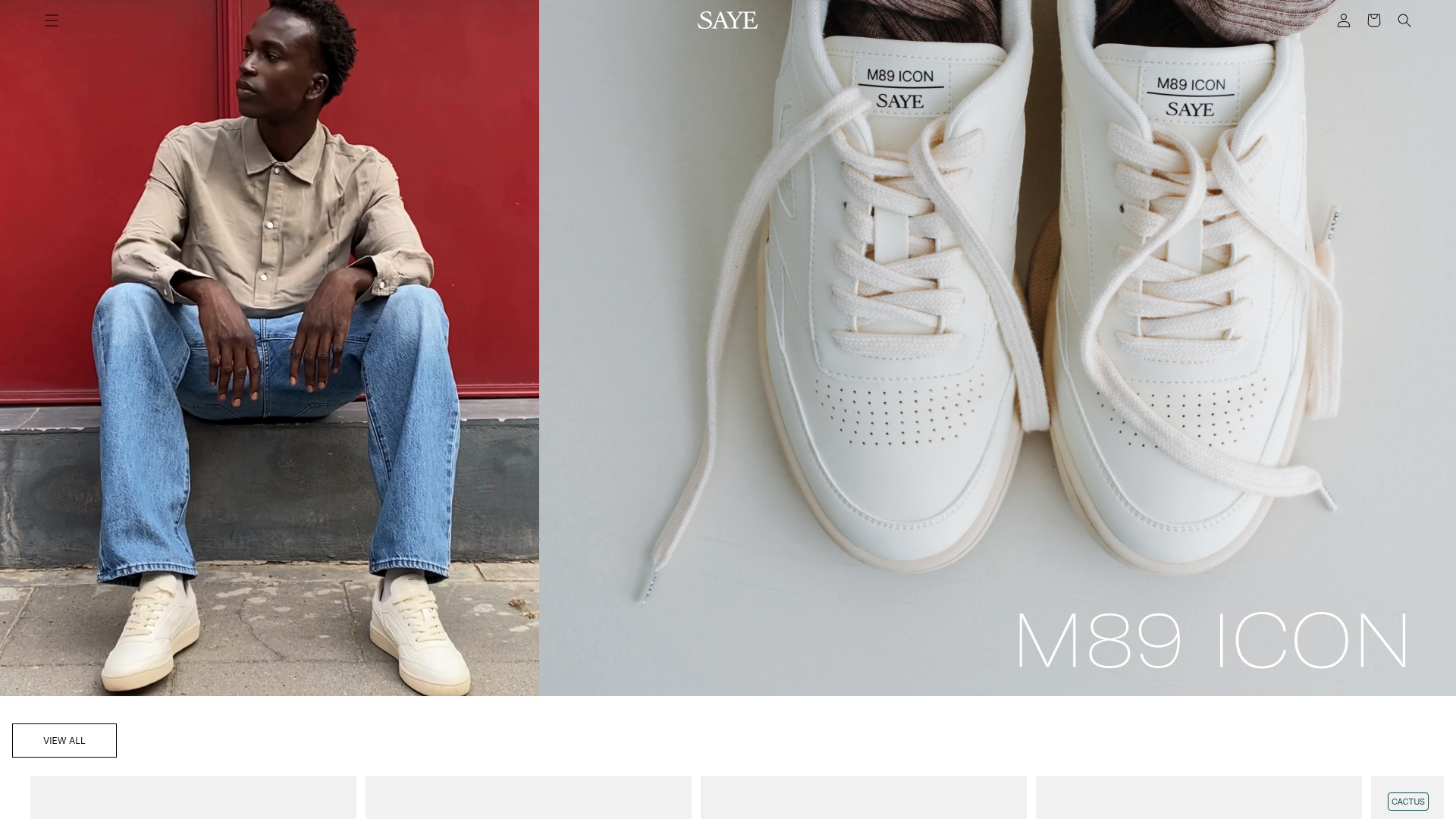 Screenshot van sayebrand.com