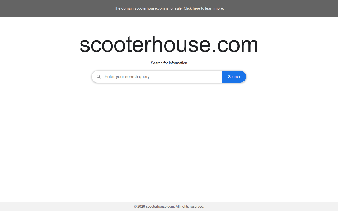 Screenshot van scooterhouse.com