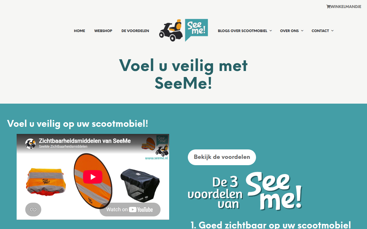 Screenshot van seeme.nl