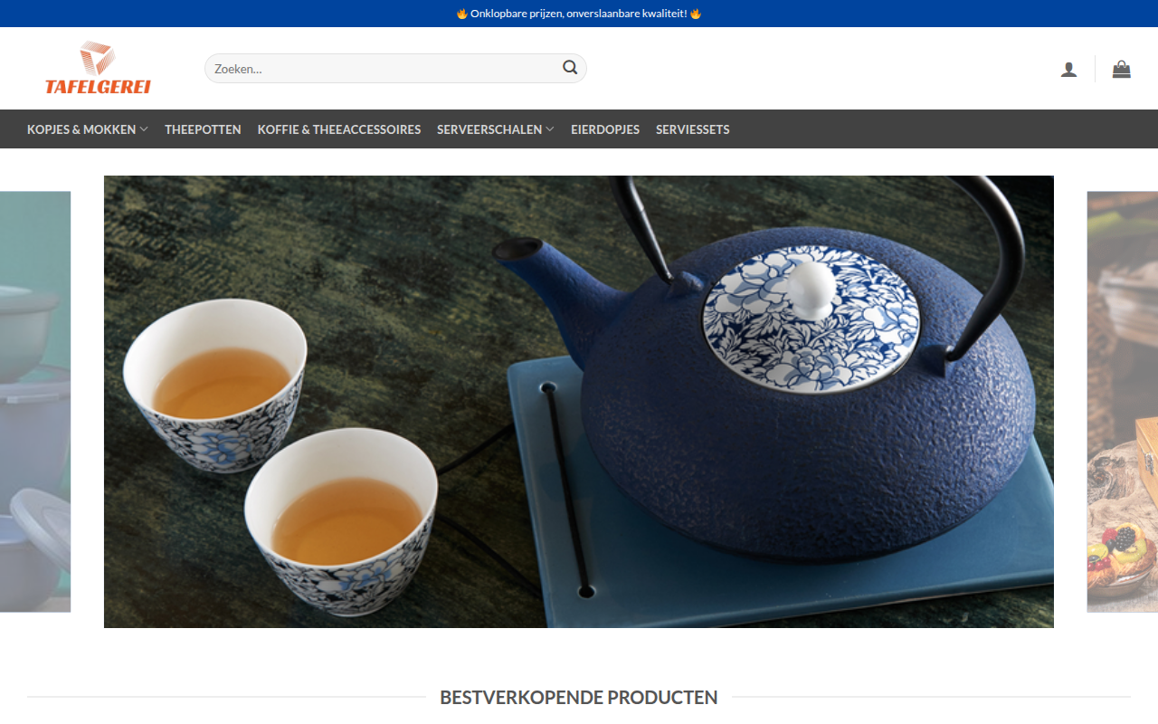 Screenshot van serviesgoednl.com