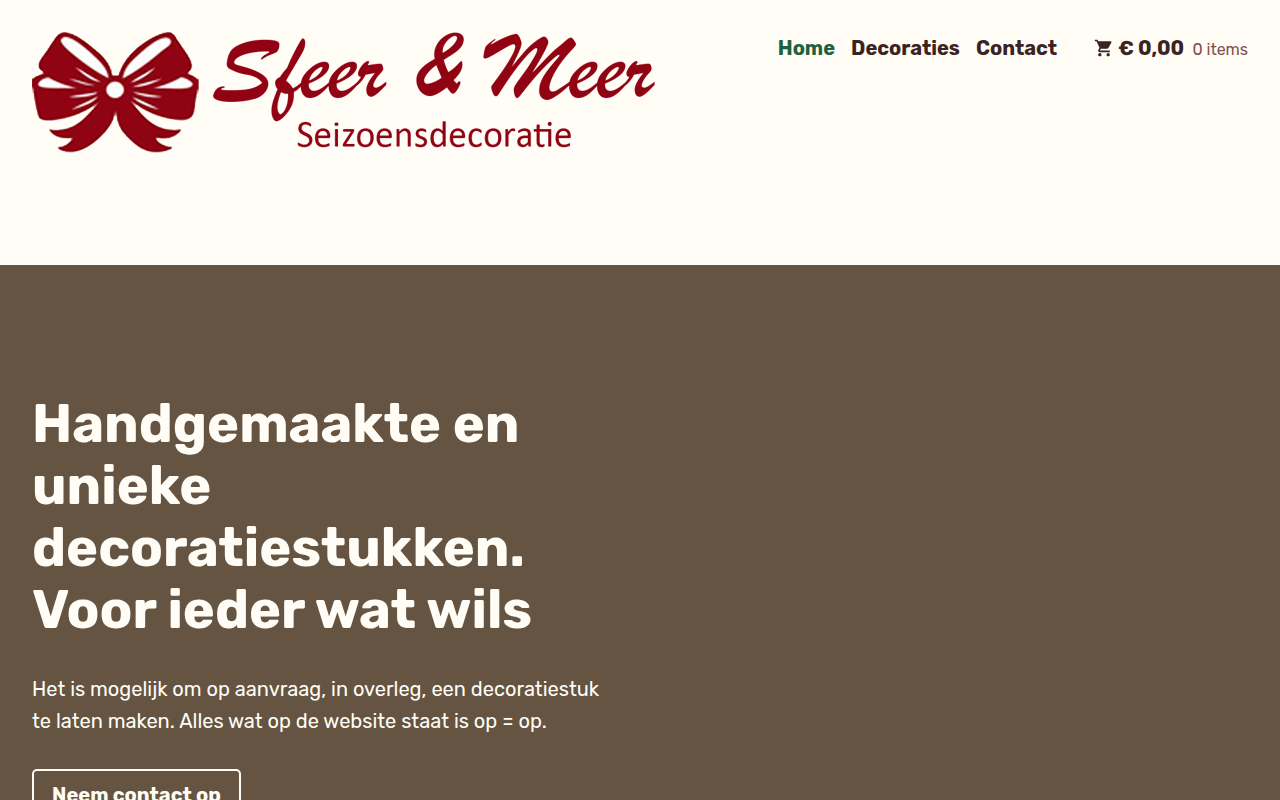 Screenshot van sfeerenmeerhelmond.nl