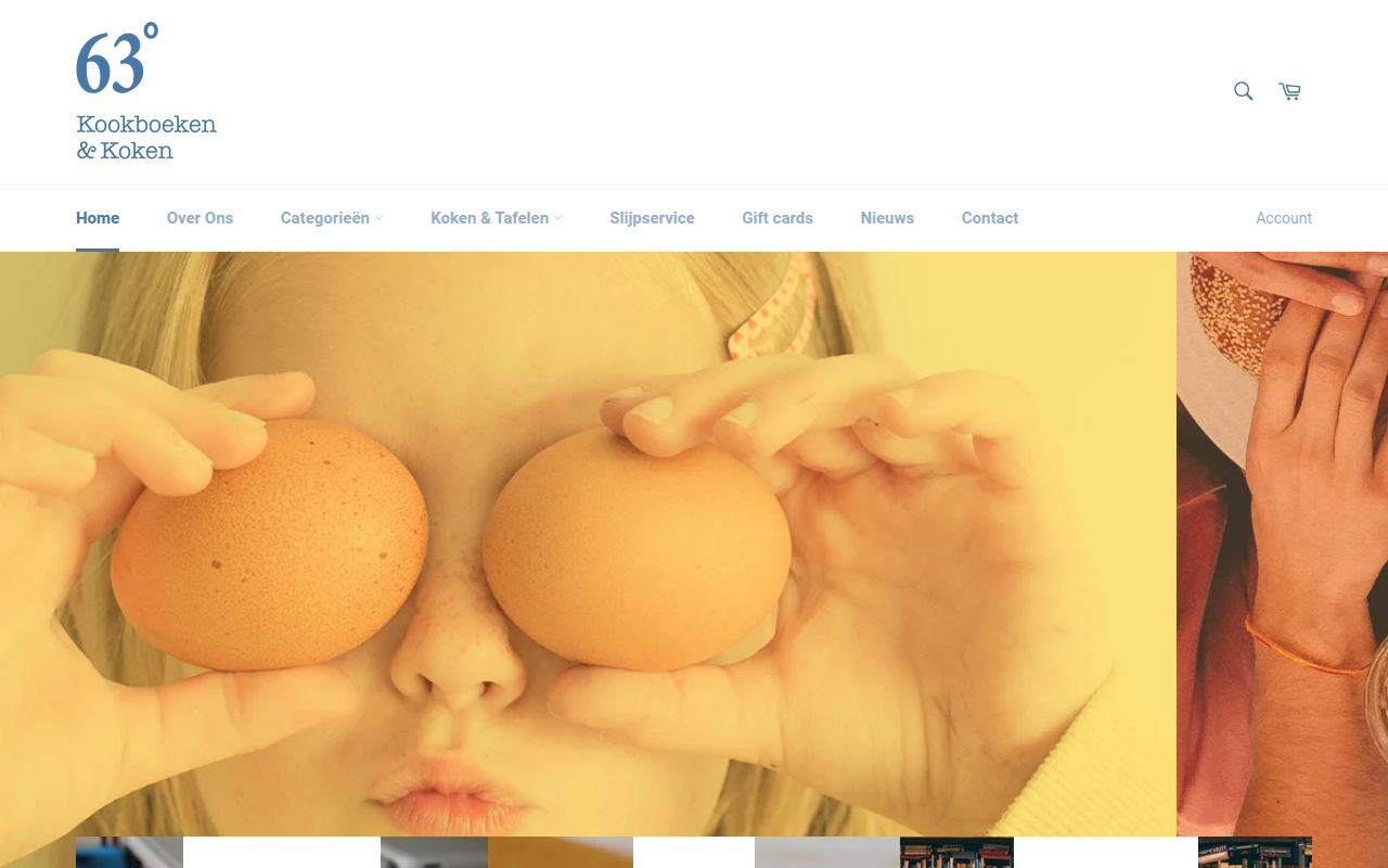 Screenshot van shop.63graden.com