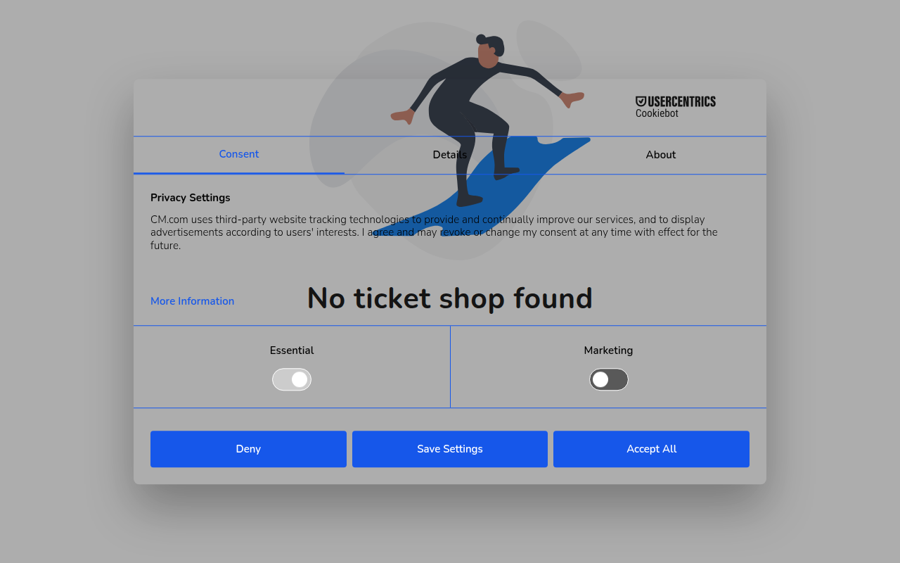 Screenshot van shop.ticketing.cm.com