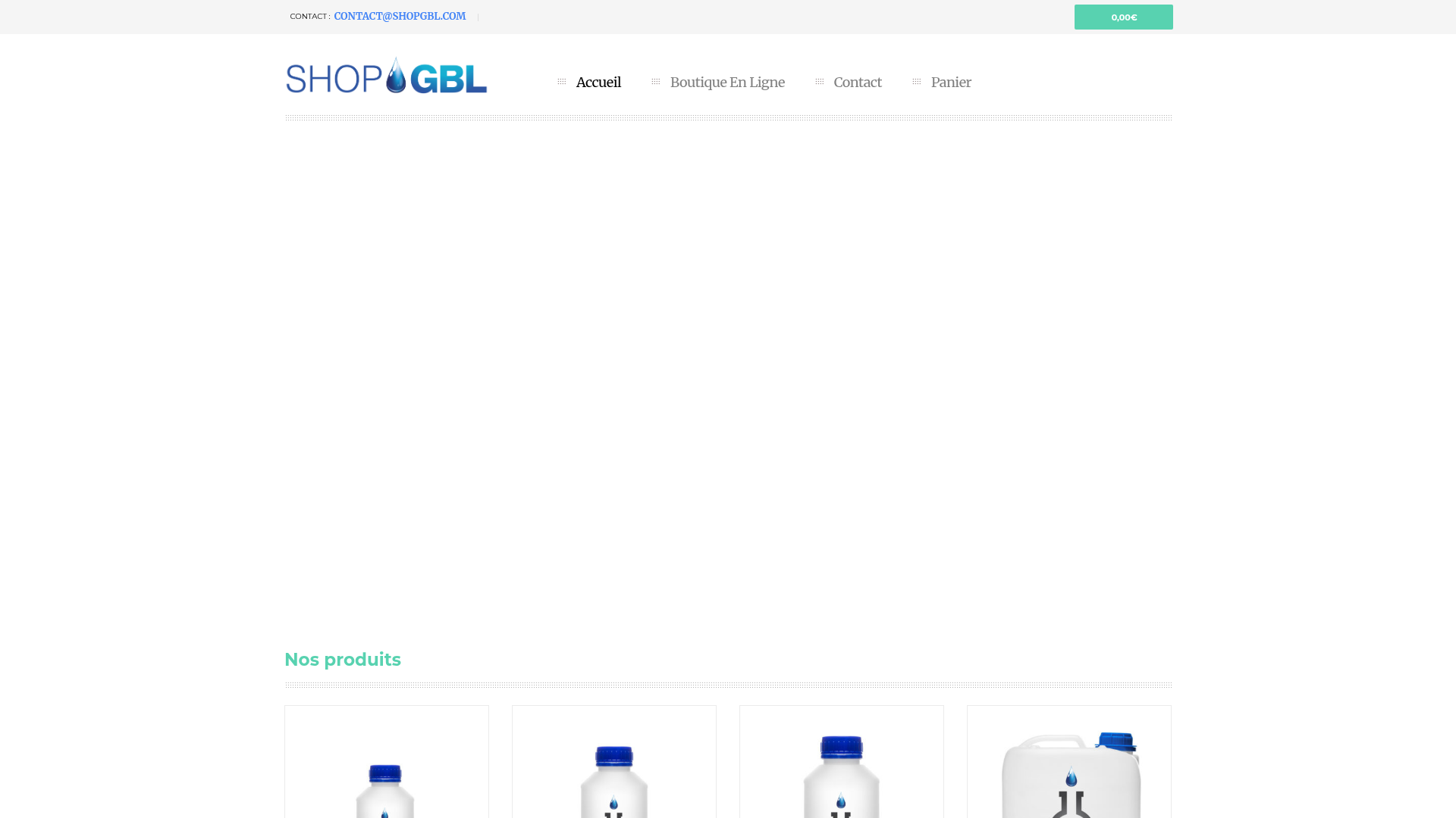Screenshot van shopgbl.com