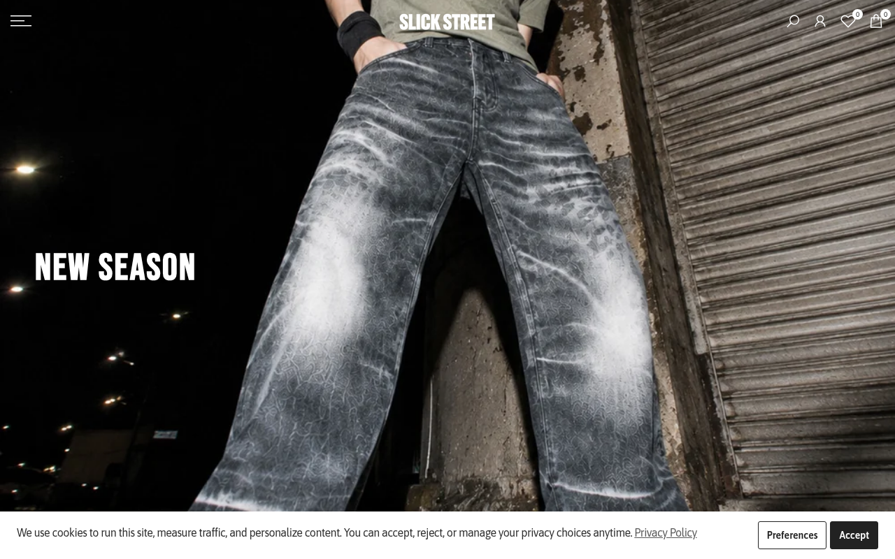 Screenshot van shopslickstreet.com
