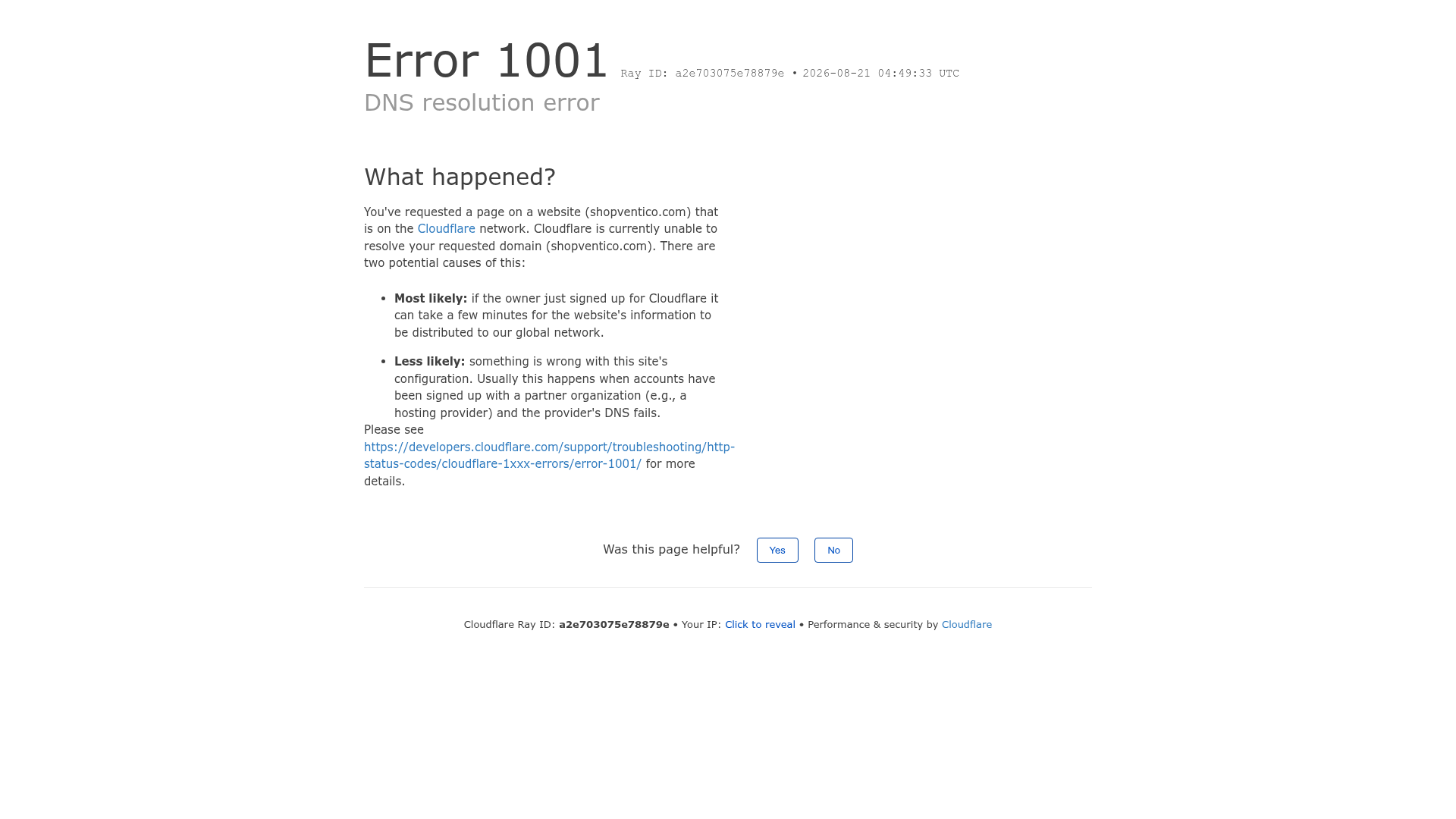 Screenshot van shopventico.com