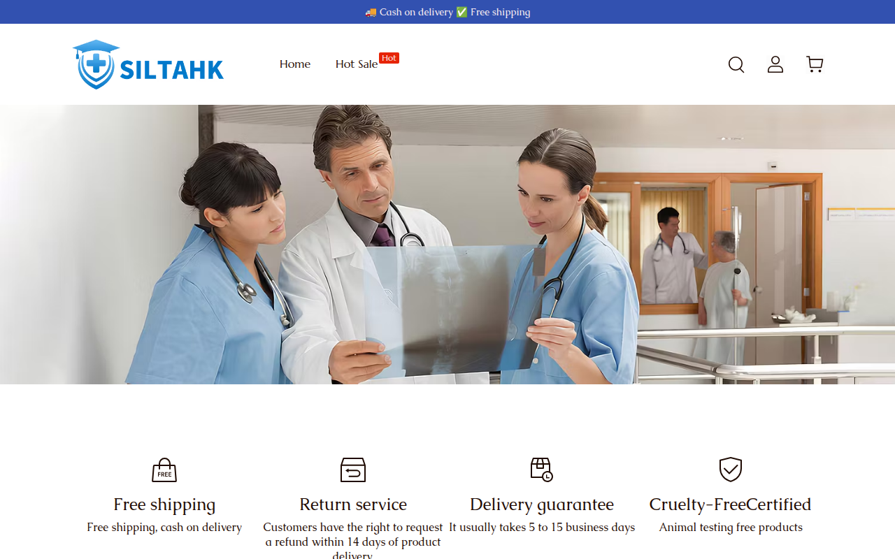 Screenshot van siltahk.com