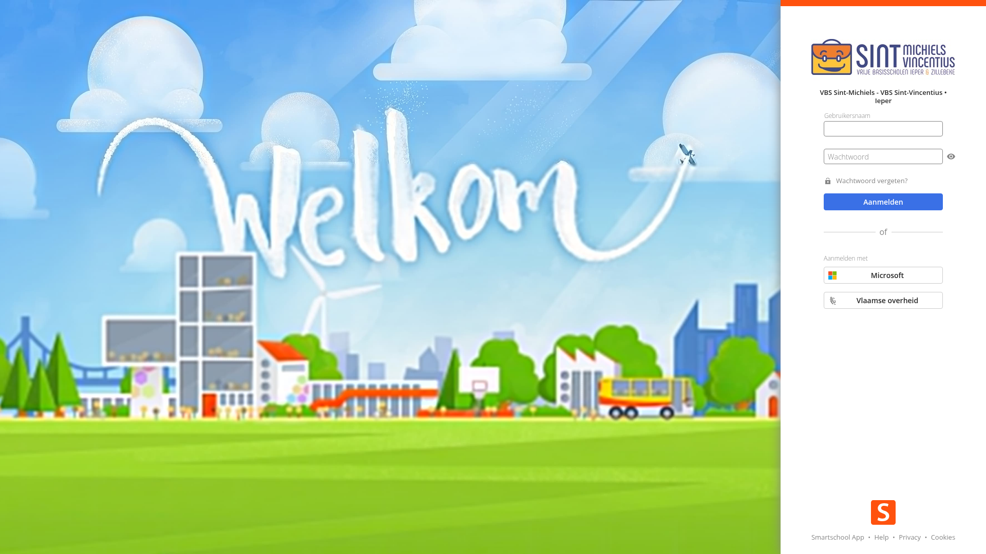 Screenshot van simizil.smartschool.be