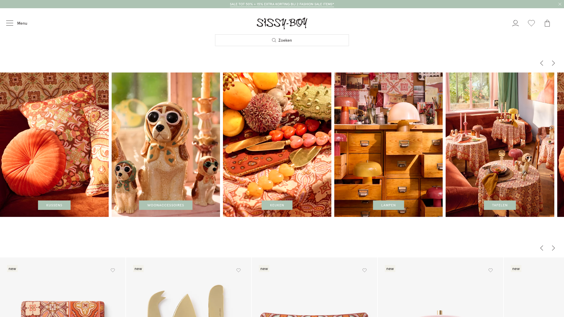 Screenshot van sissy-boy.com