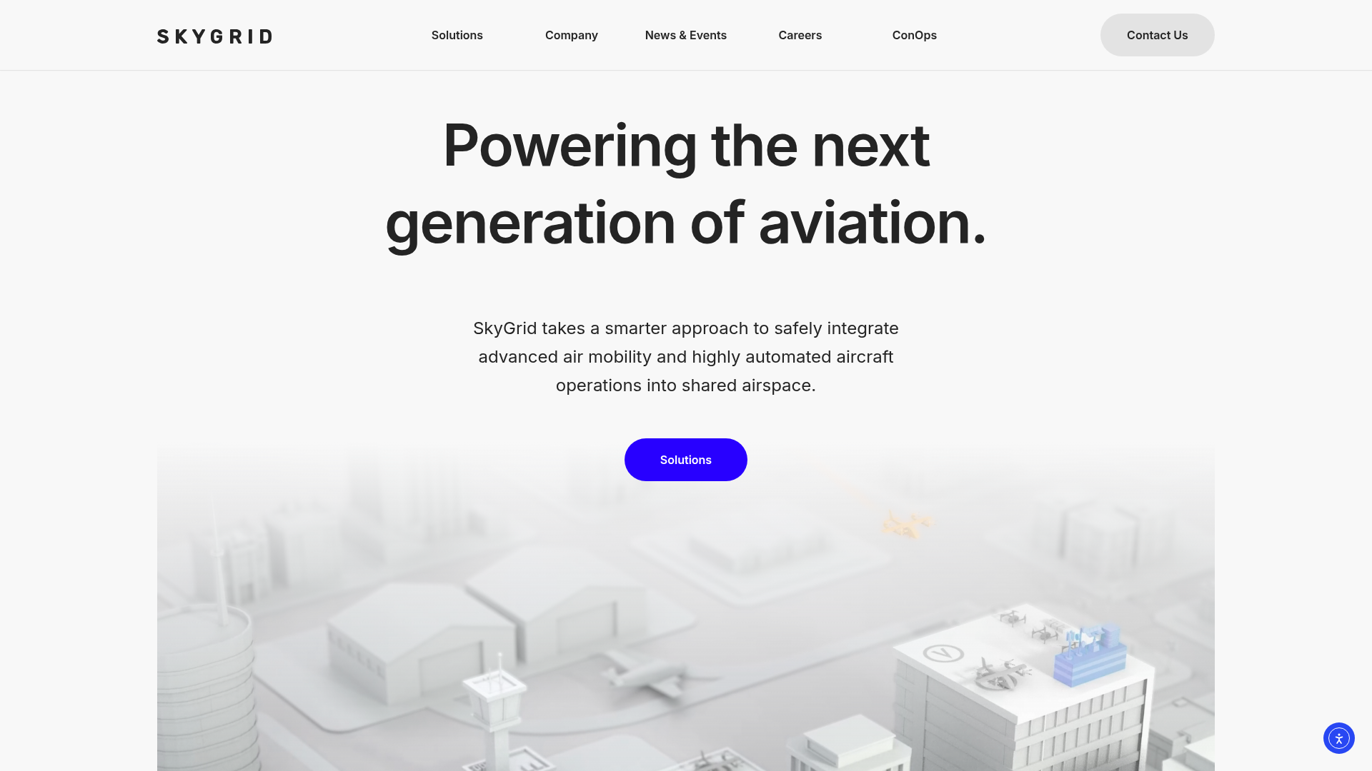 Screenshot van skygrid.com