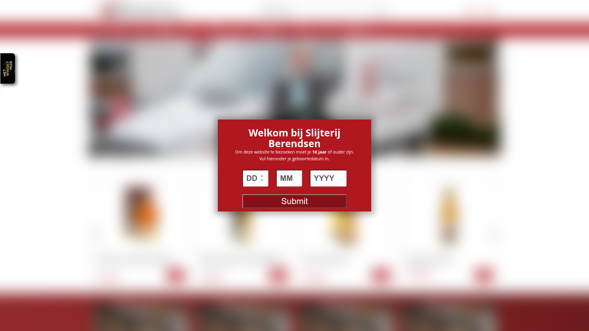 Screenshot van slijterijberendsen.nl