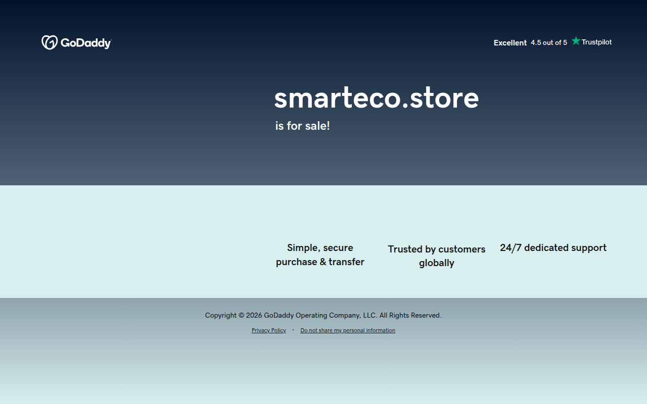 Screenshot van smarteco.store