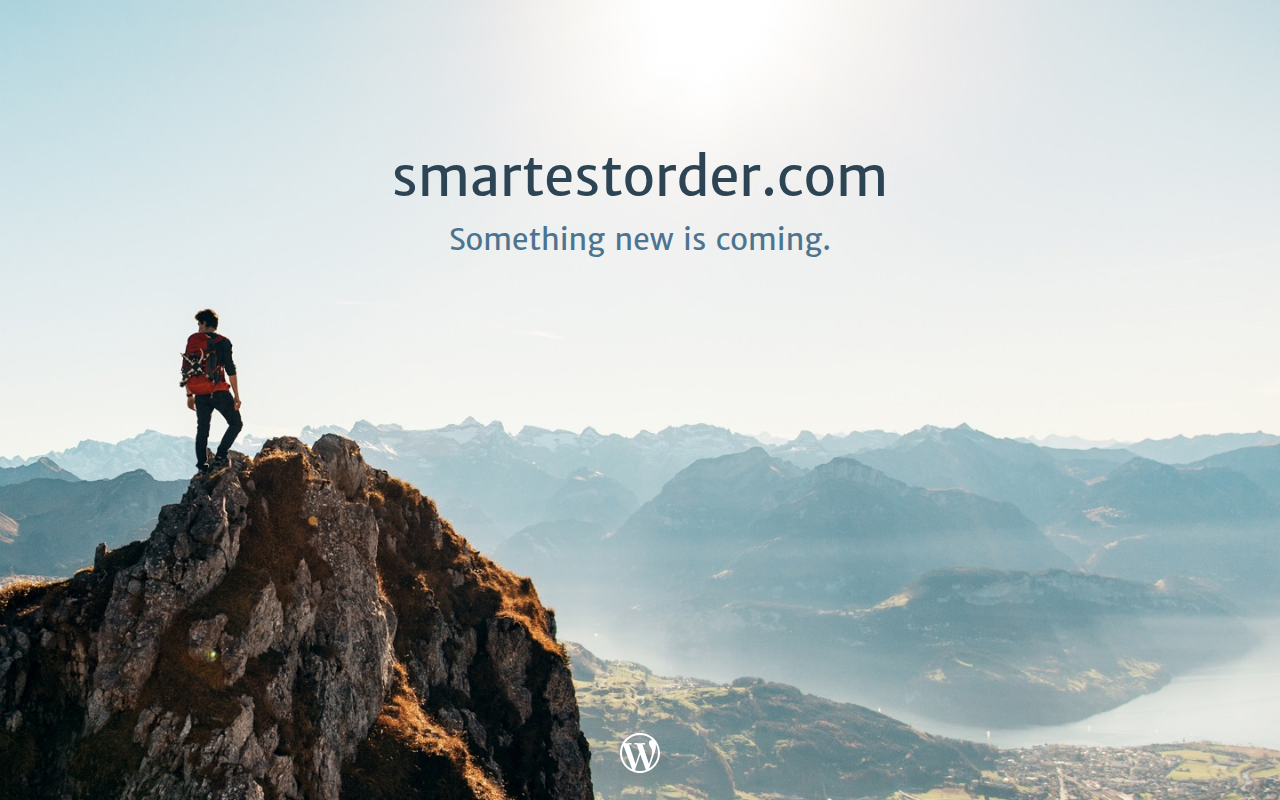 Screenshot van smartestorder.com