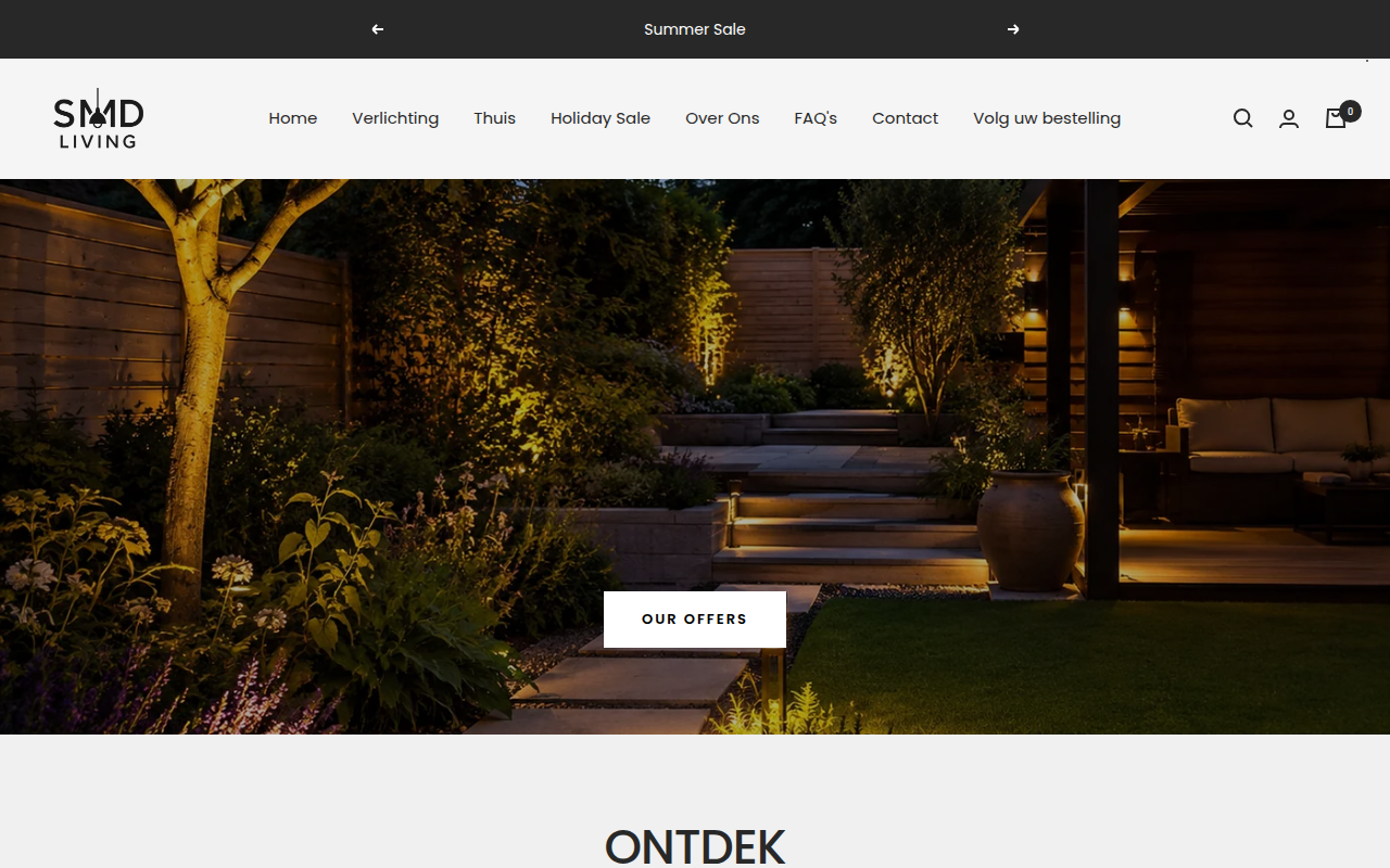 Screenshot van smdliving.nl