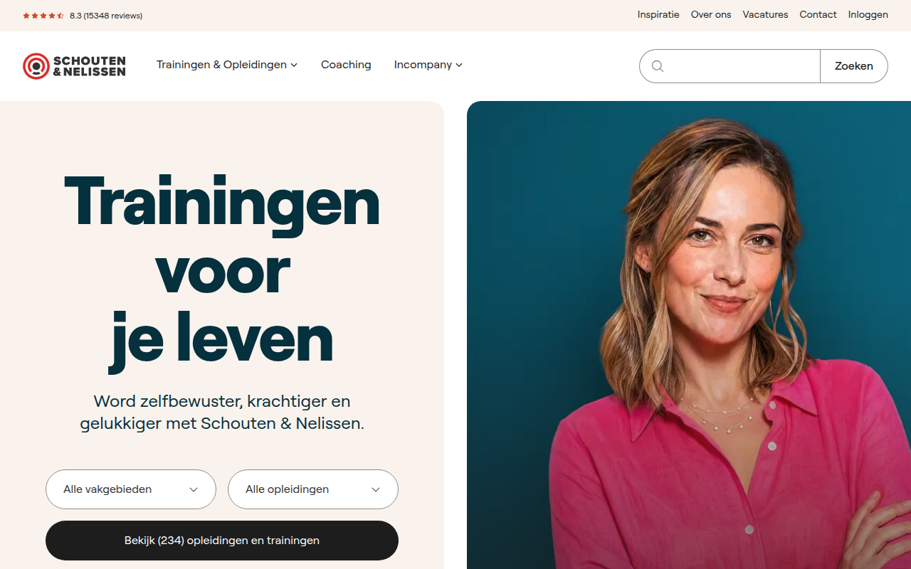 Screenshot van sn.nl