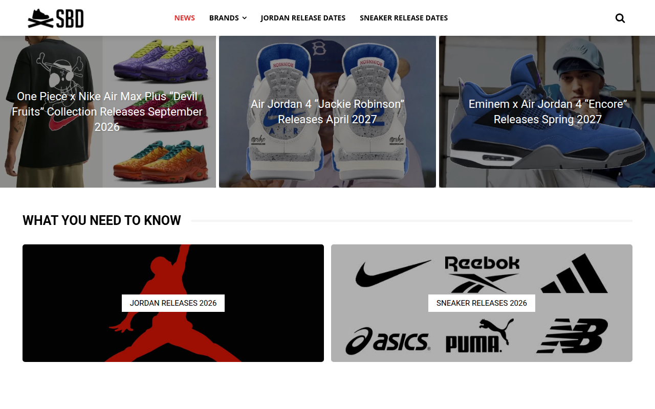 Screenshot van sneakerbardetroit.com