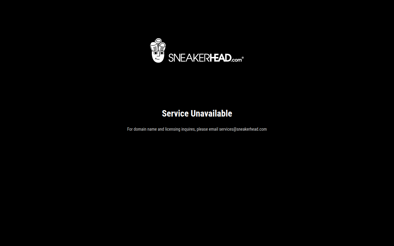 Screenshot van sneakerhead.com