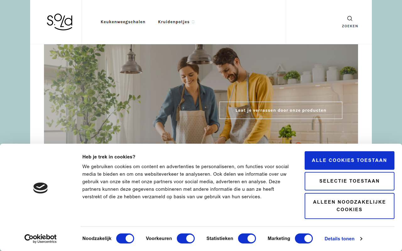 Screenshot van Sold-store