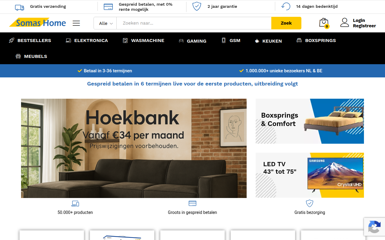 Screenshot van Somashome