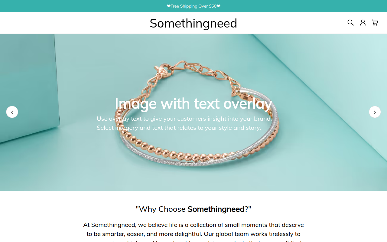 Screenshot van somethingneed.com