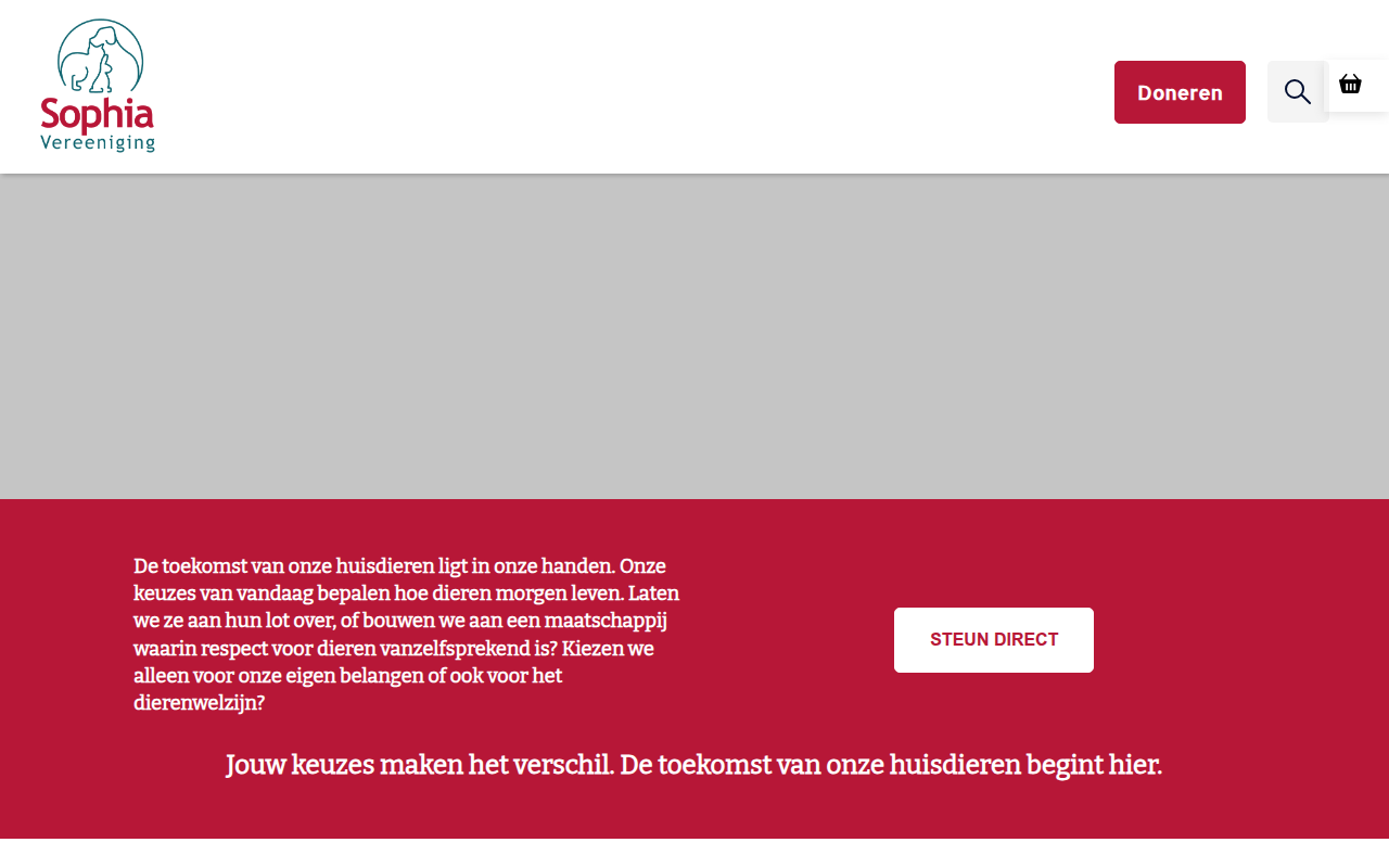 Screenshot van sophia-vereeniging.nl