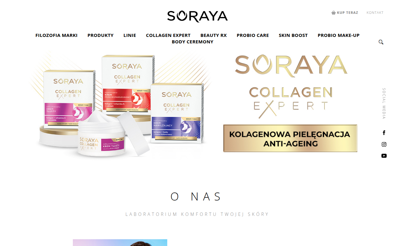 Screenshot van soraya.pl