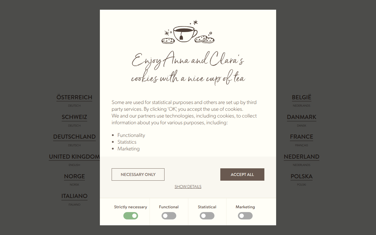 Screenshot van sostrenegrene.com