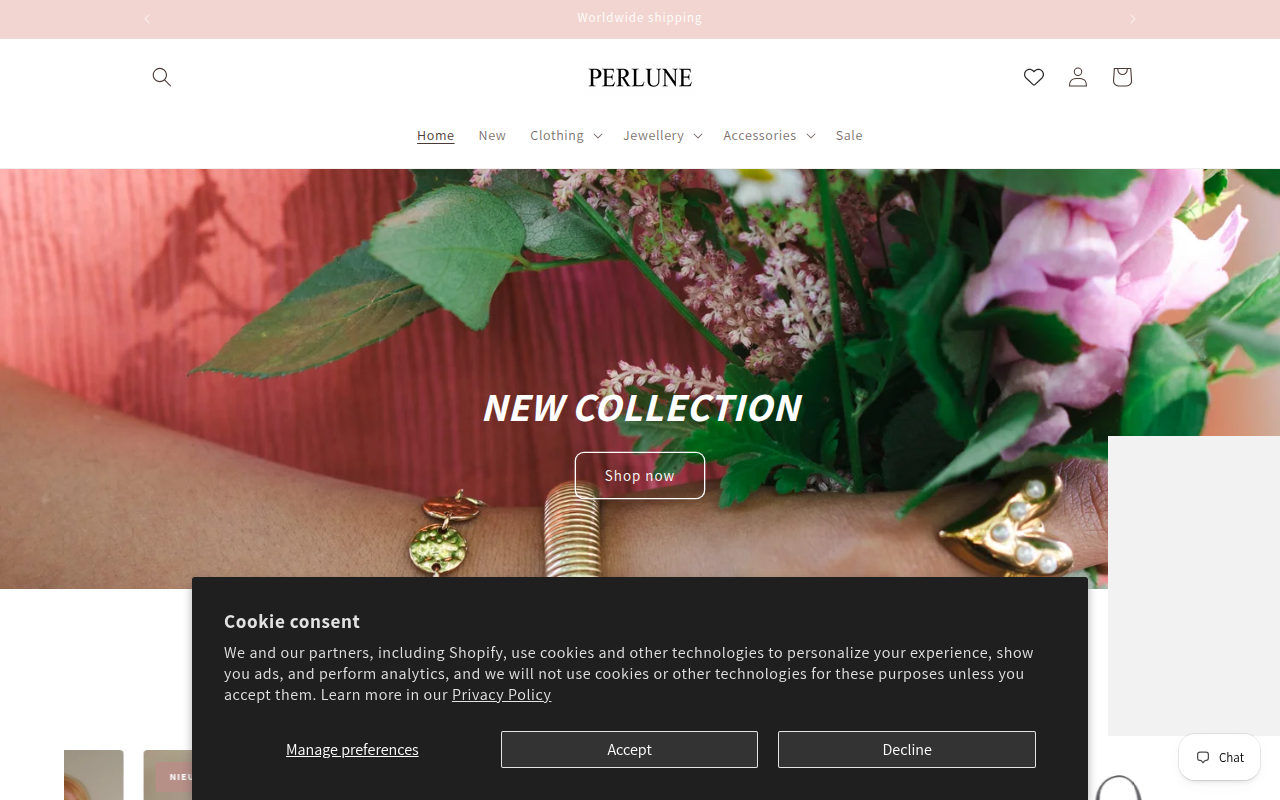 Screenshot van sparkless.nl