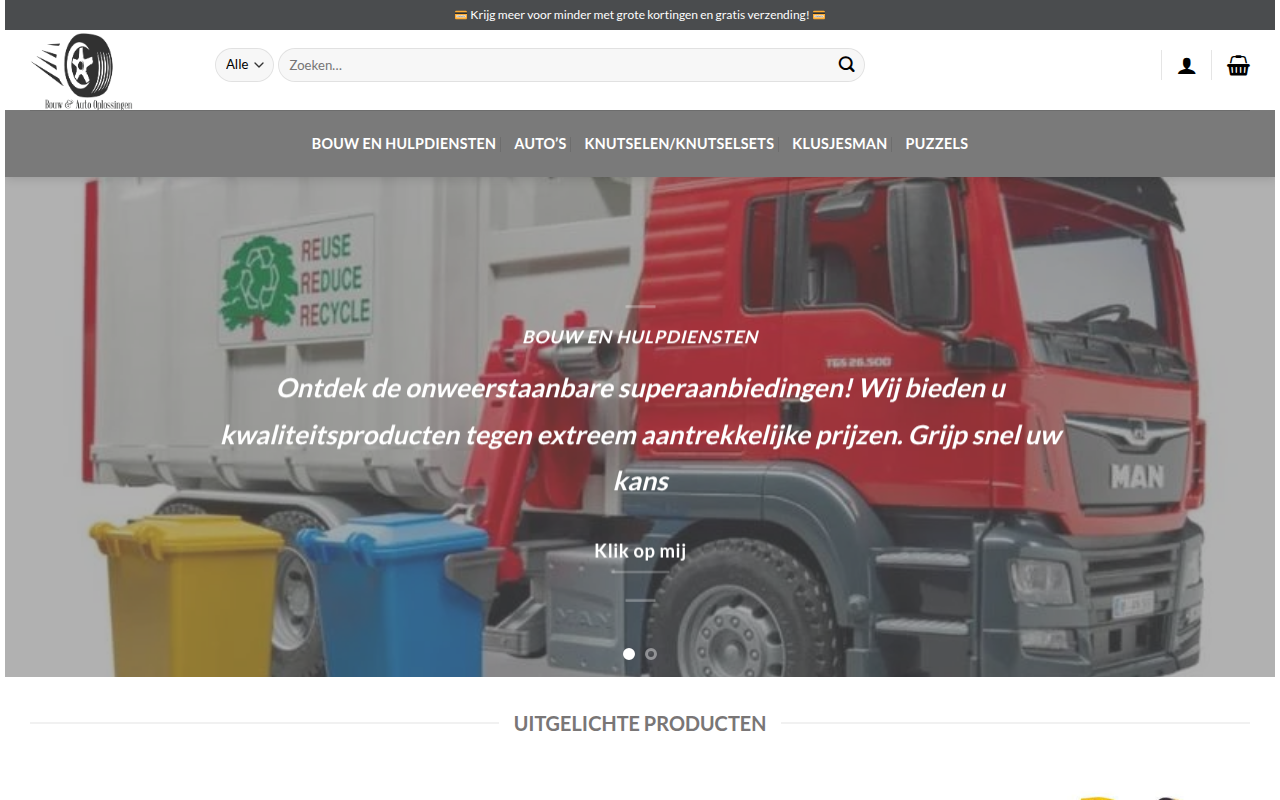 Screenshot van speelgoedverkauf.com