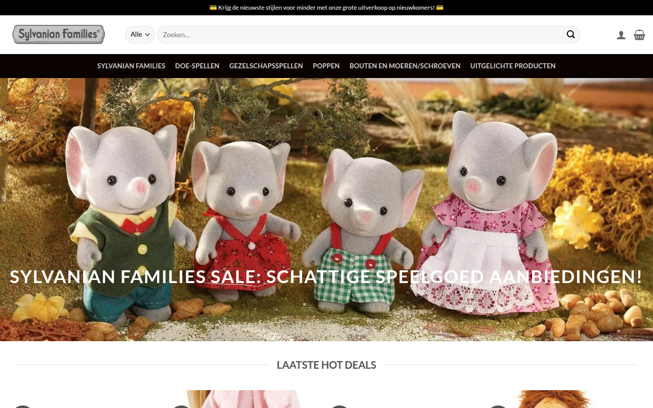 Screenshot van spelwereld.com