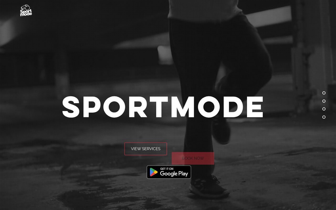 Screenshot van sportmode.com