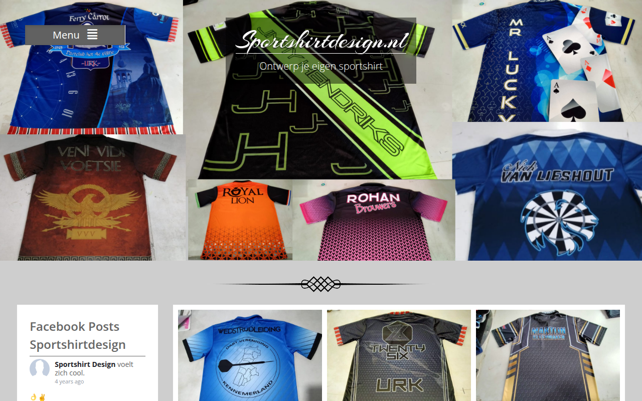 Screenshot van Sportshirtdesign
