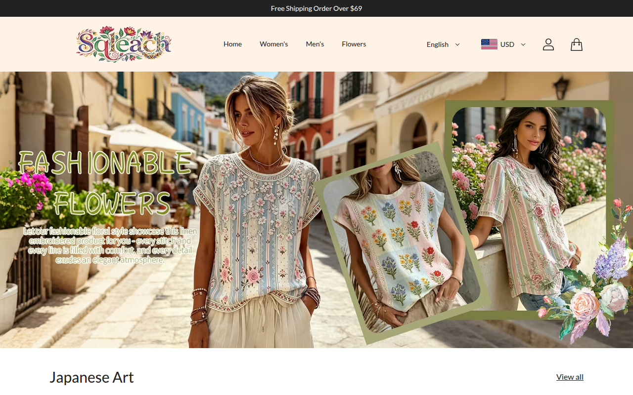 Screenshot van sqleach.com