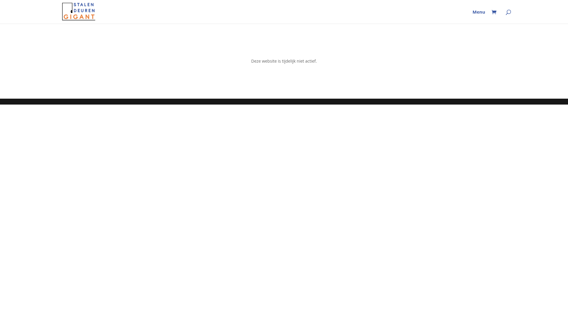Screenshot van stalendeurengigant.nl