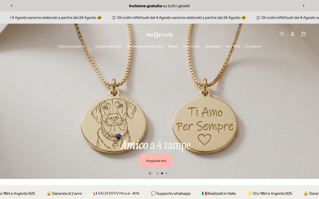 Screenshot van stefjewels.it