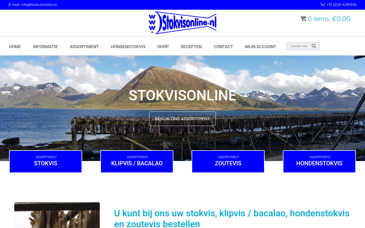 Screenshot van Stokvisonline