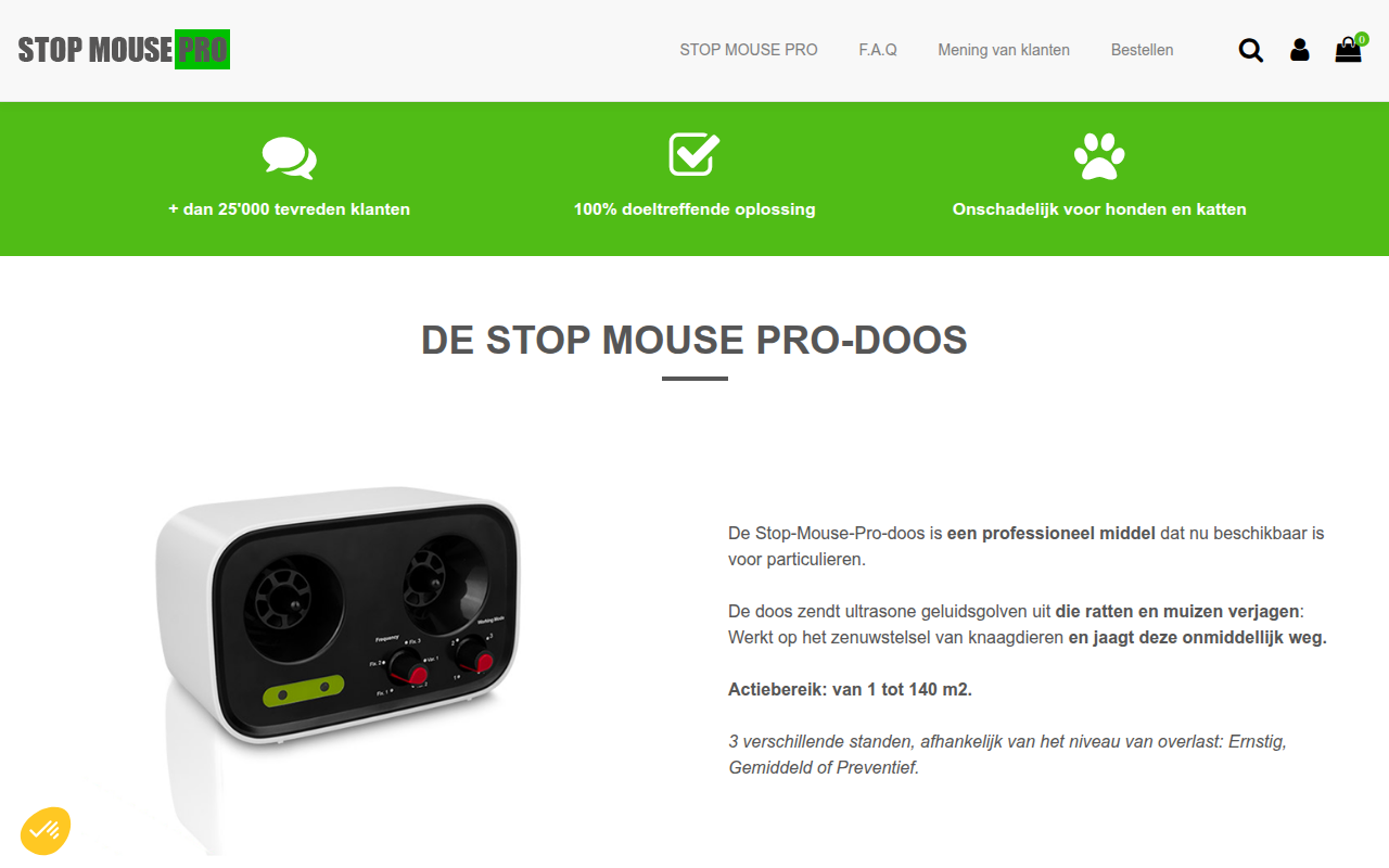 Screenshot van stop-muizen-ratten.nl