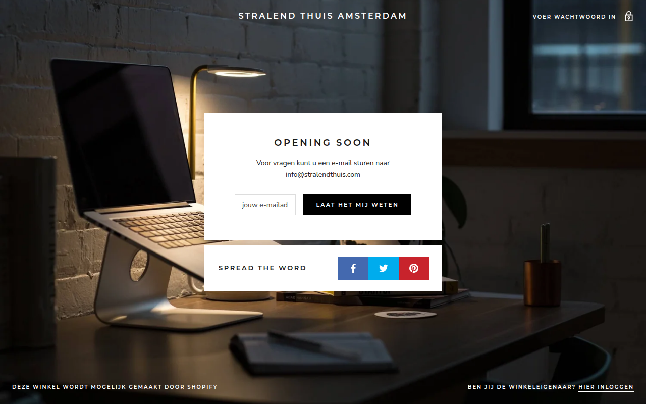 Screenshot van stralendthuis.com