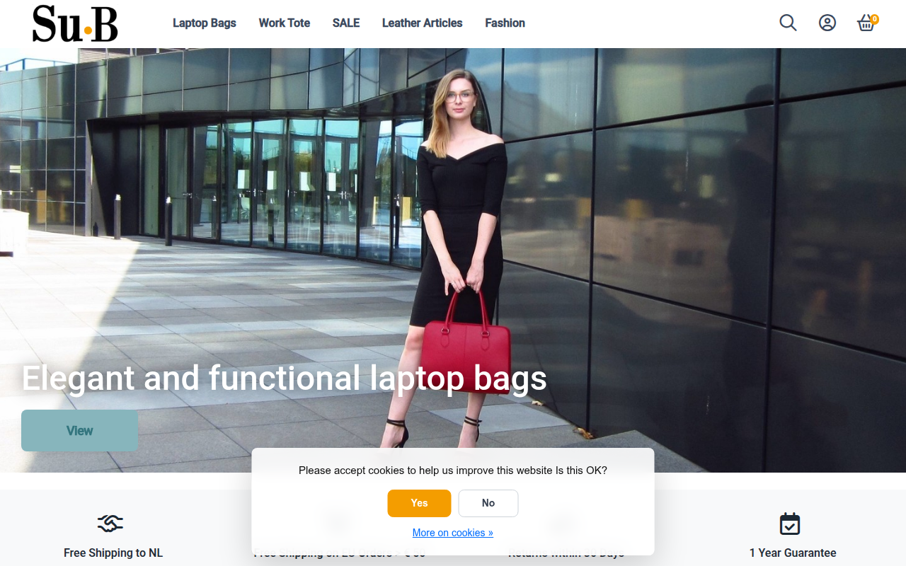 Screenshot van su-b.com