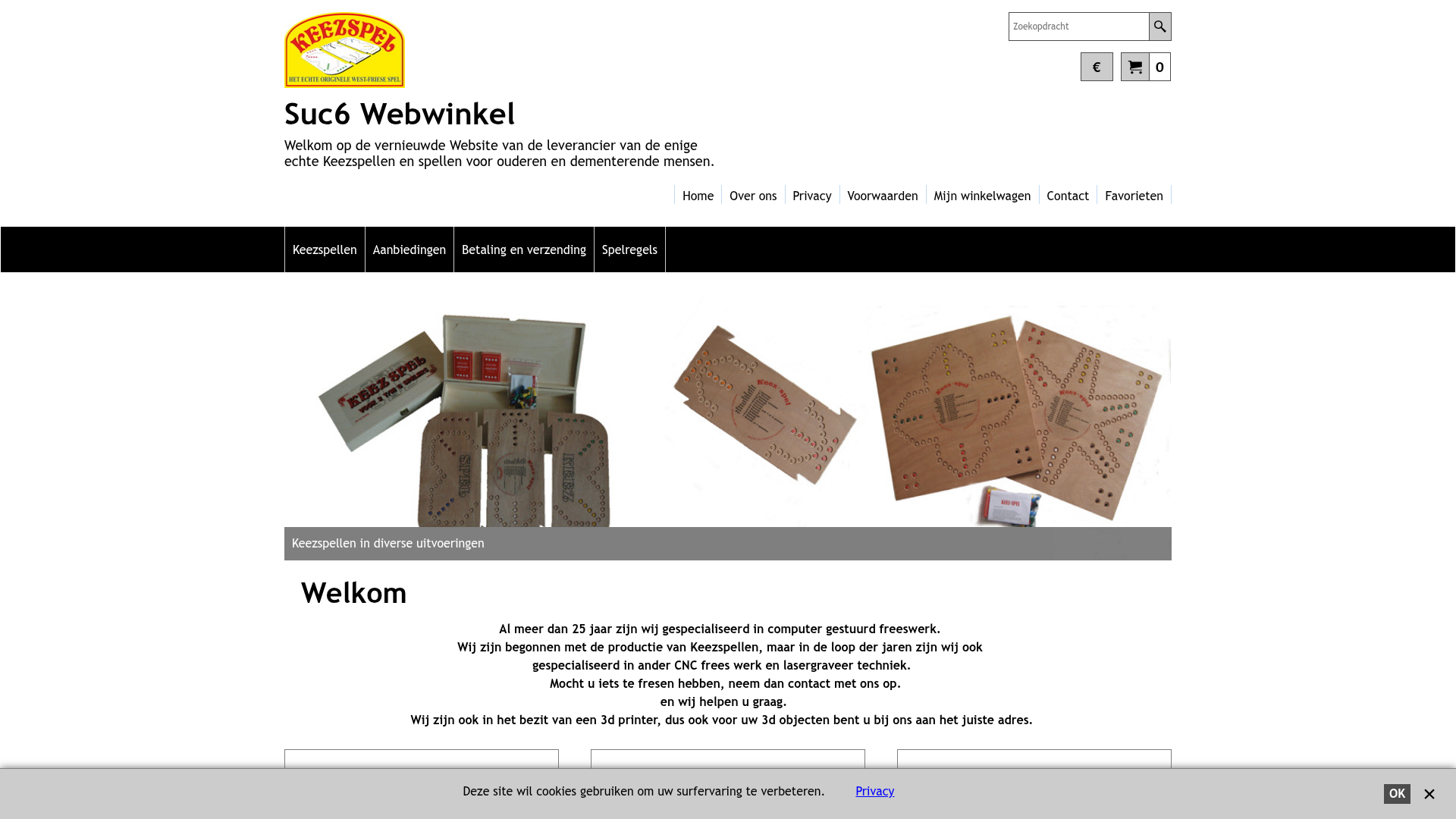 Screenshot van suc6.nl